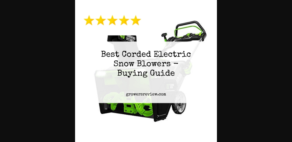 Best Corded Electric Snow Blowers - FAQ