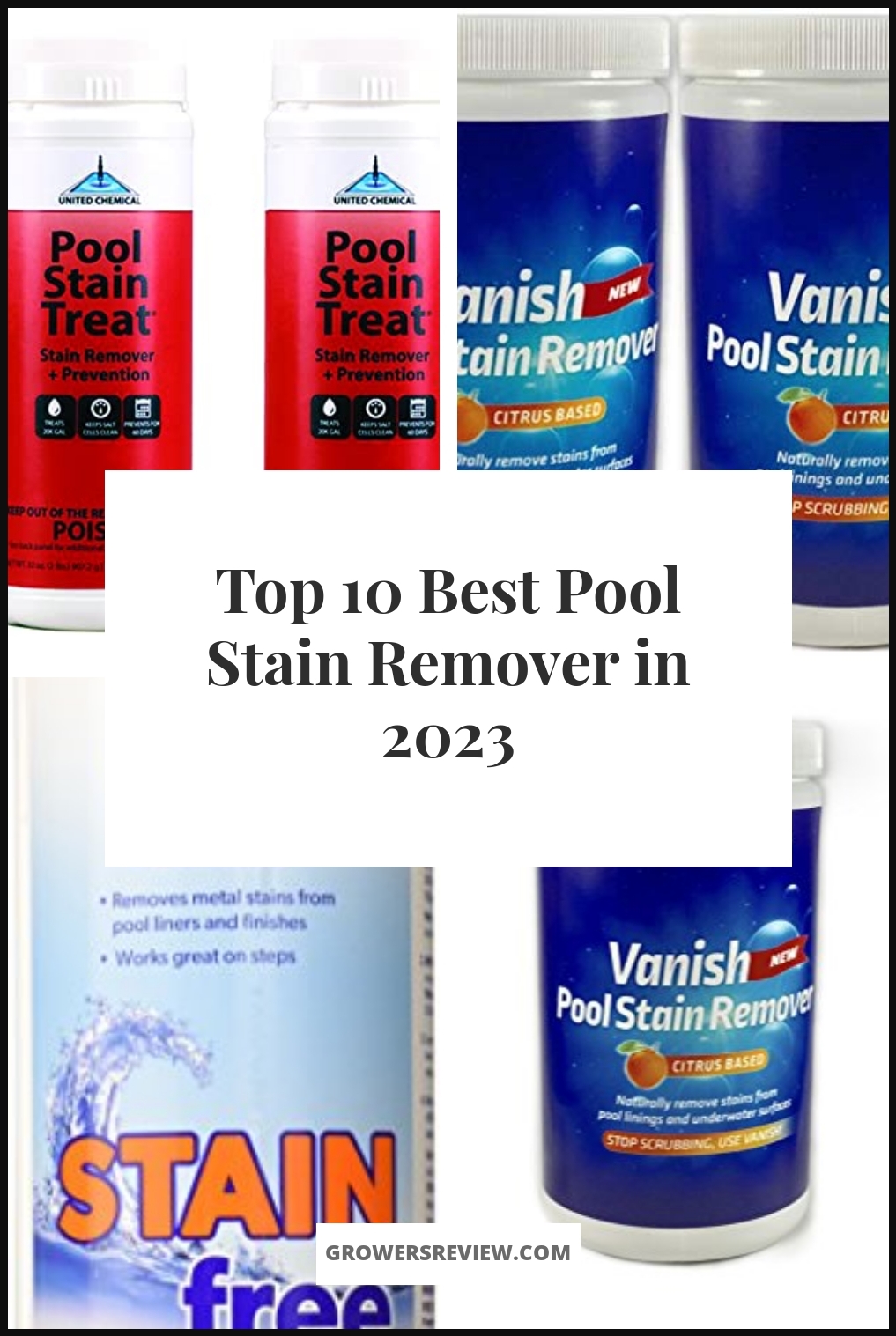 Best Pool Stain Remover - Buying Guide