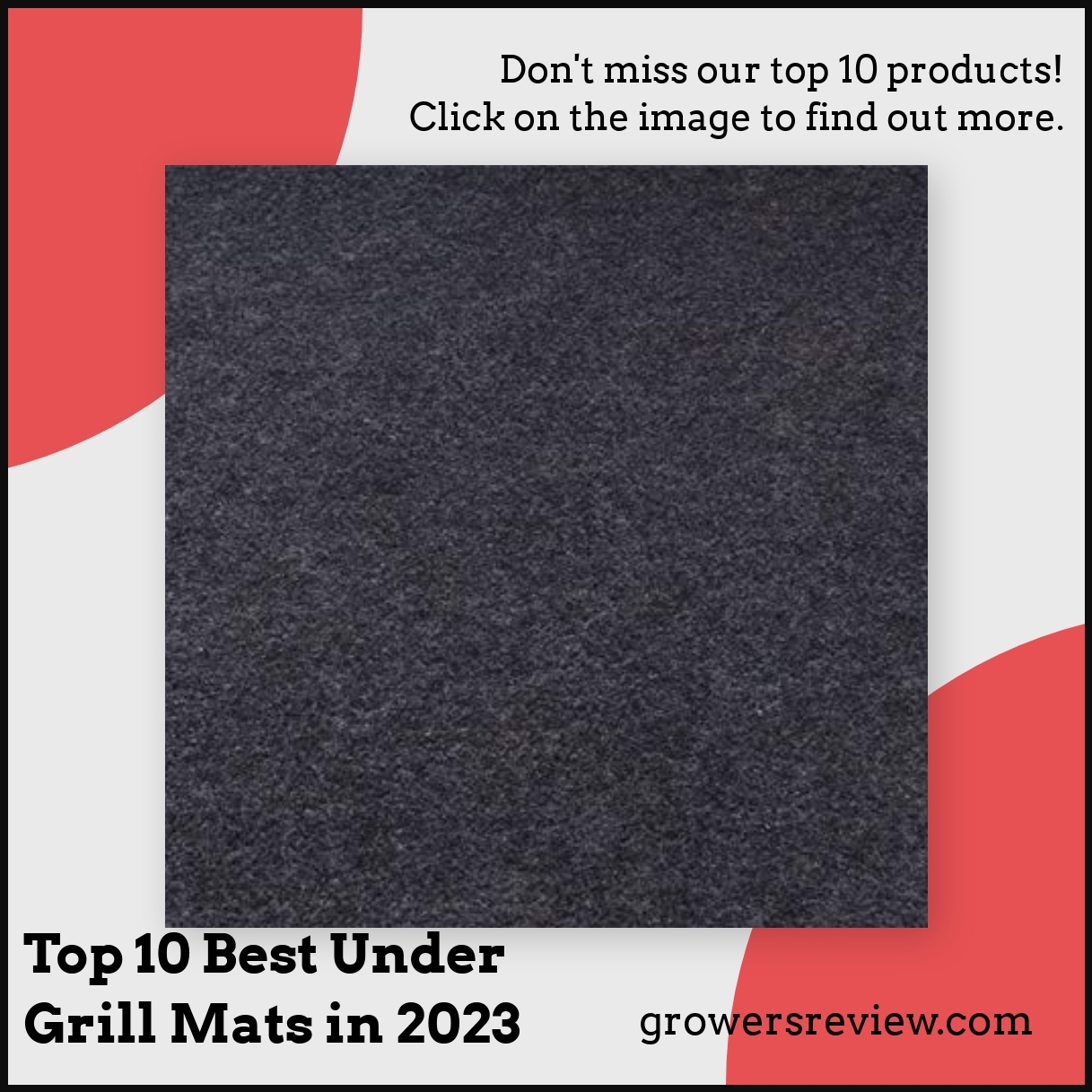 Top 10 Best Under Grill Mats in 2023