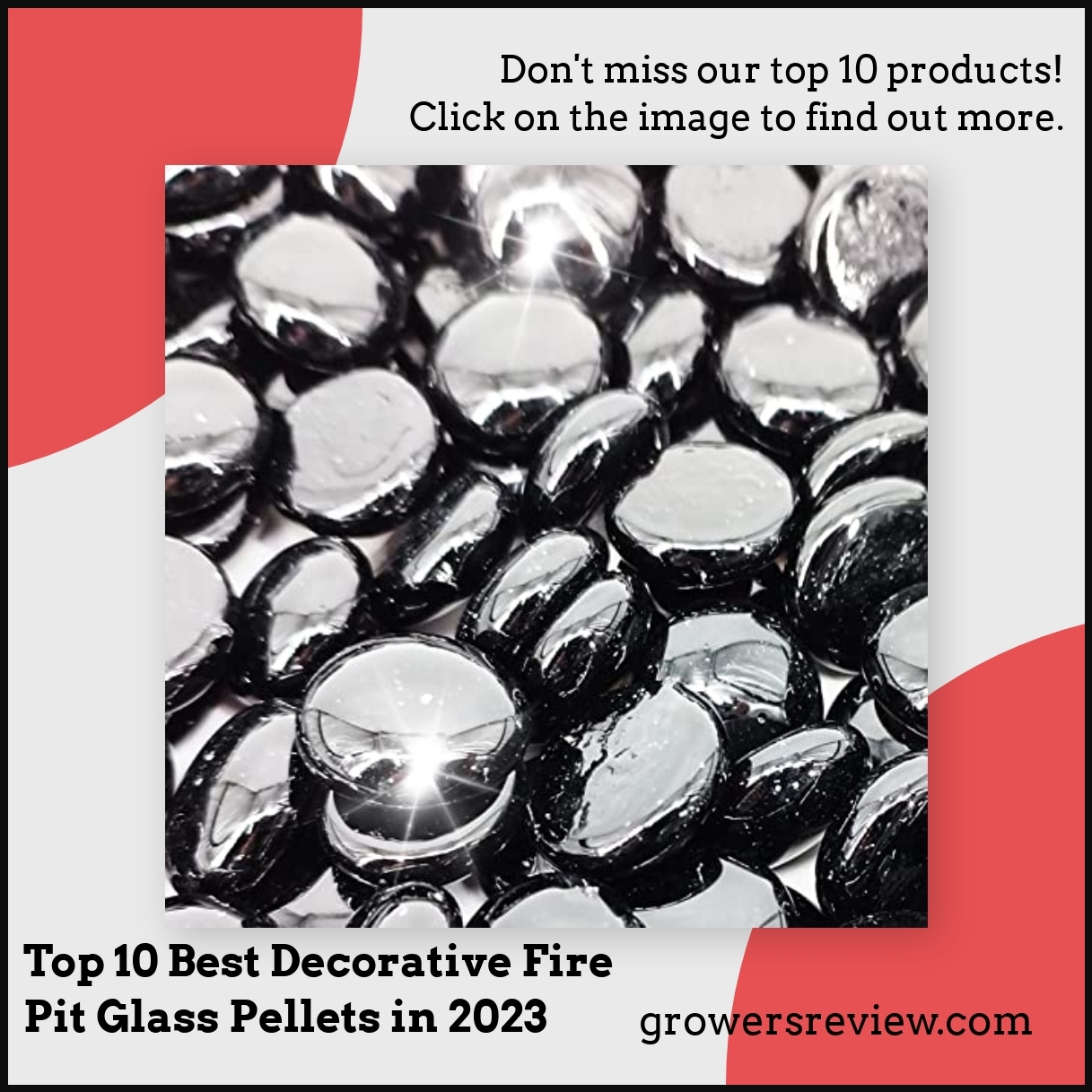 Top 10 Best Decorative Fire Pit Glass Pellets in 2024