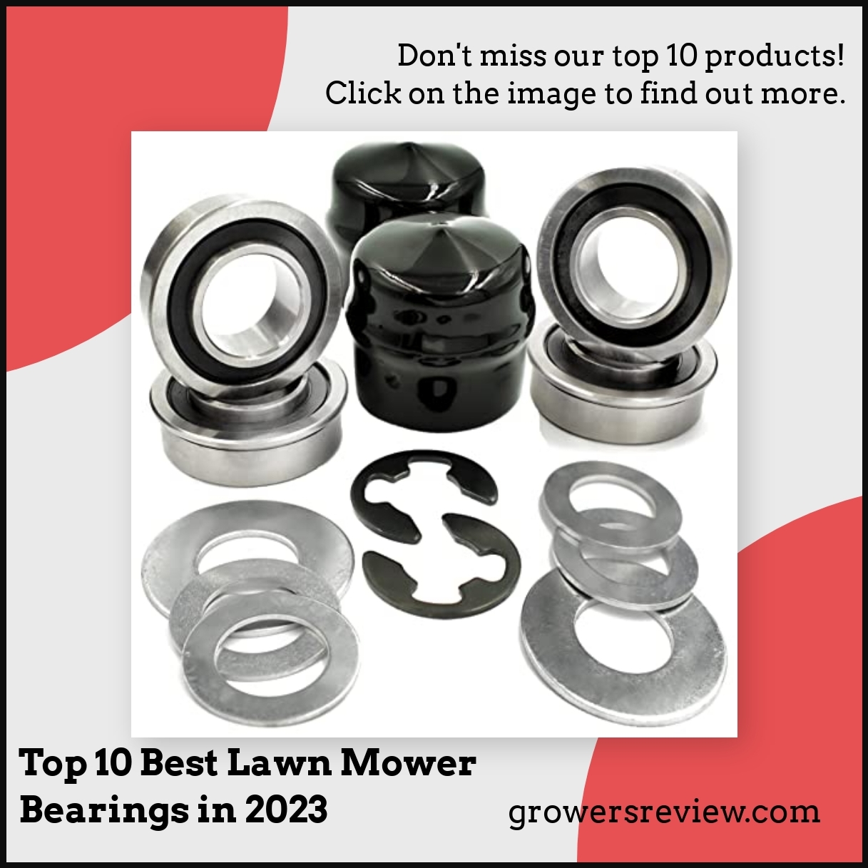 Top 10 Best Lawn Mower Bearings in 2023