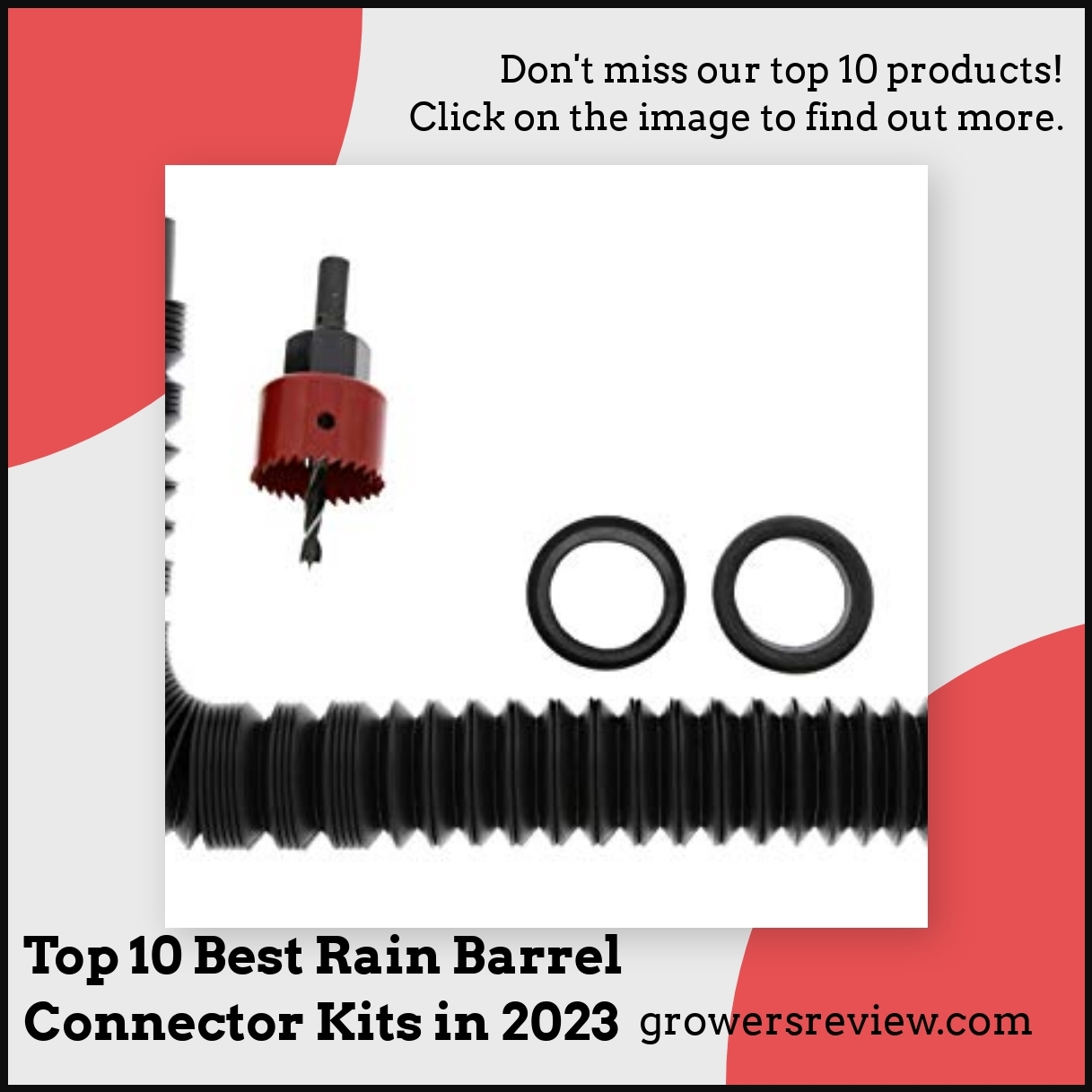 Top 10 Best Rain Barrel Connector Kits in 2024