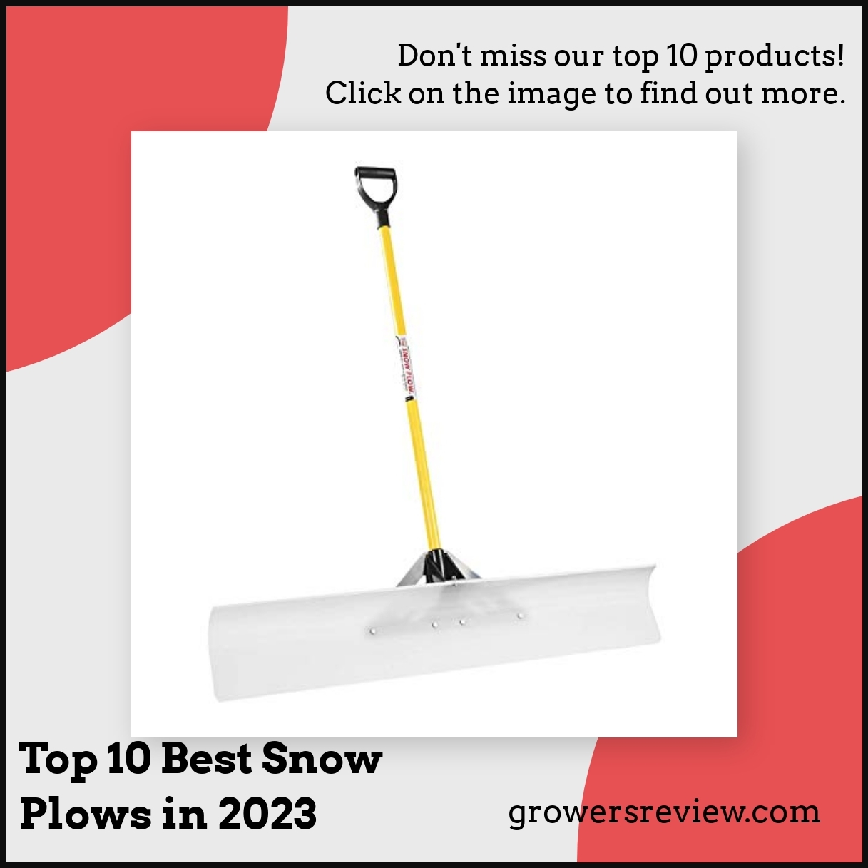 Top 10 Best Snow Plows in 2023