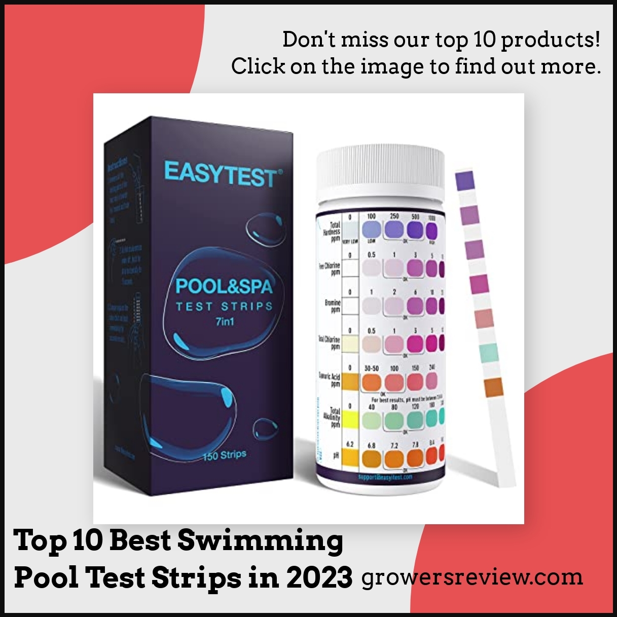 Top 10 Best Swimming Pool Test Strips in 2023