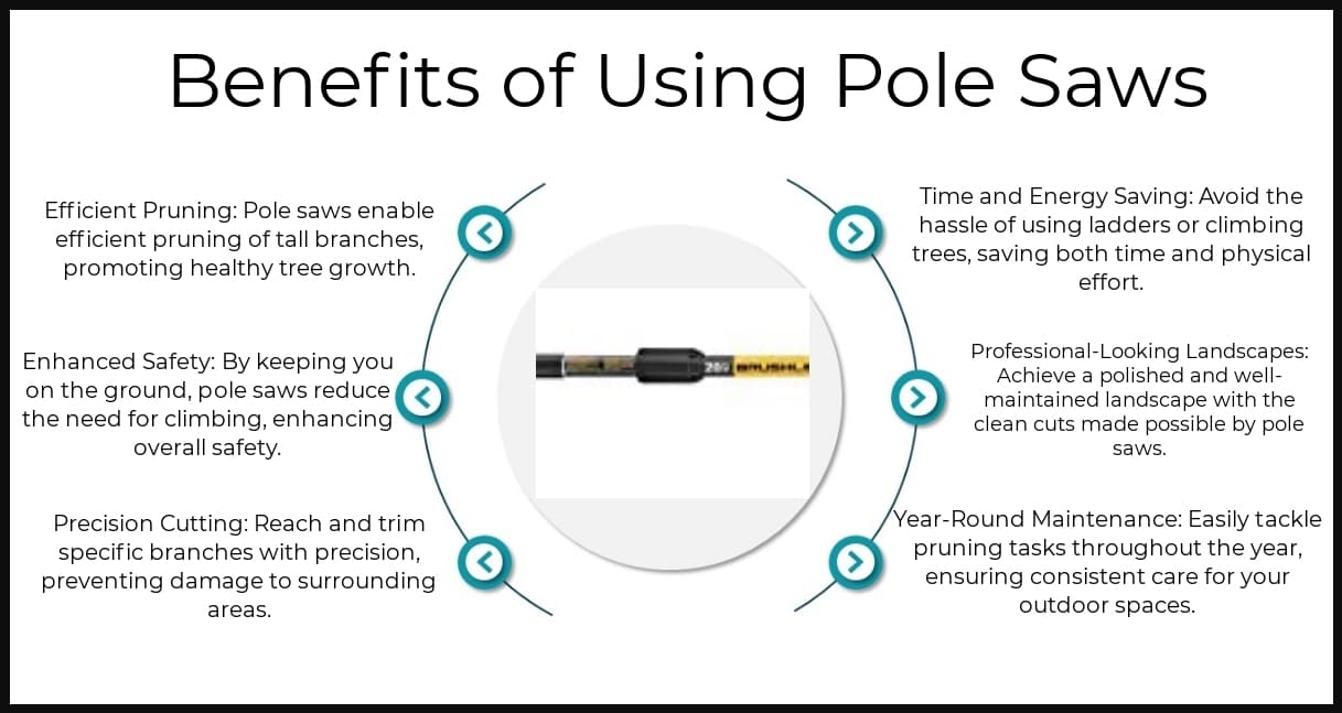Benefits - Pole Saws