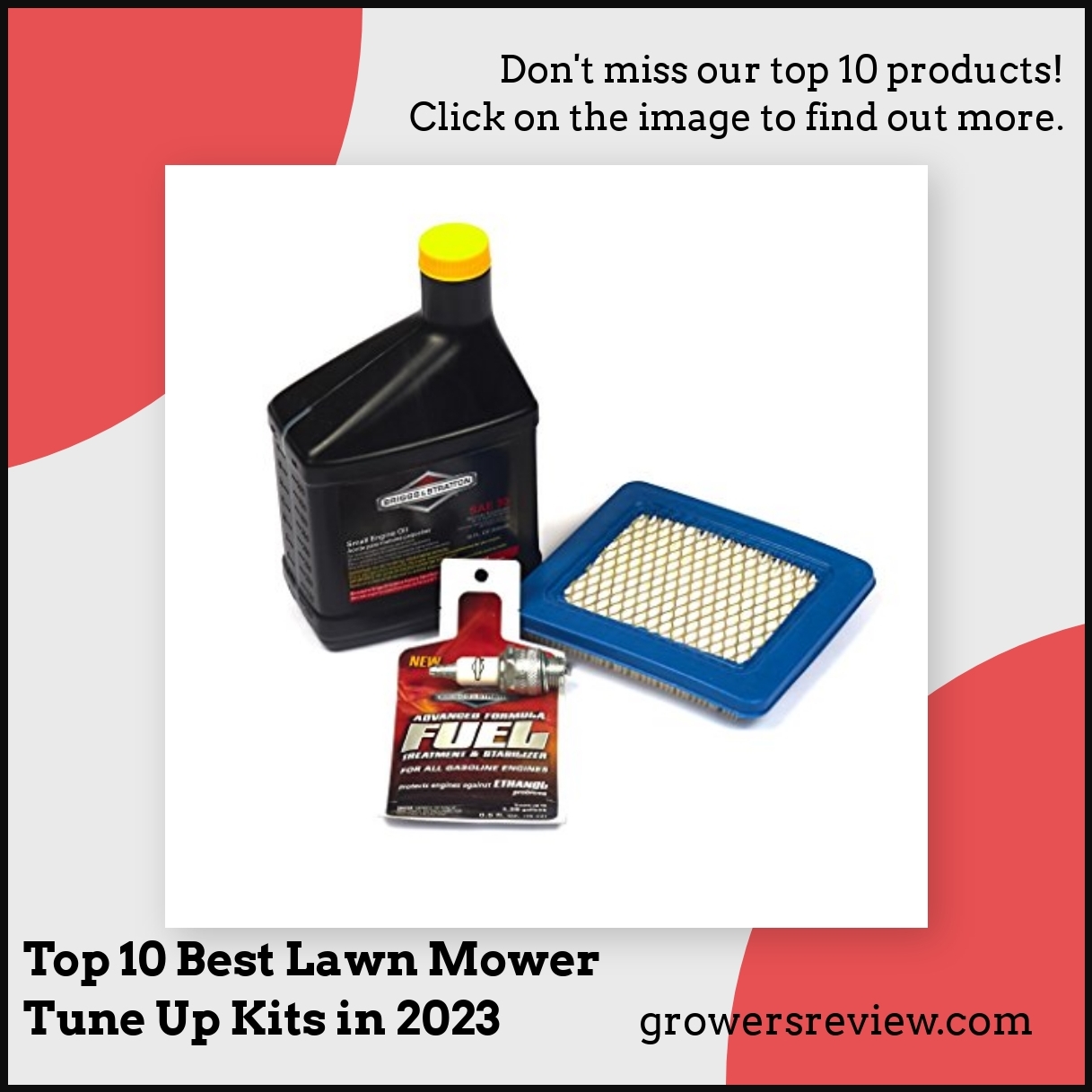 Top 10 Best Lawn Mower Tune Up Kits in 2023