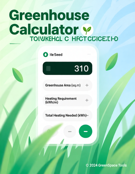 Greenhouse Heating Calculator