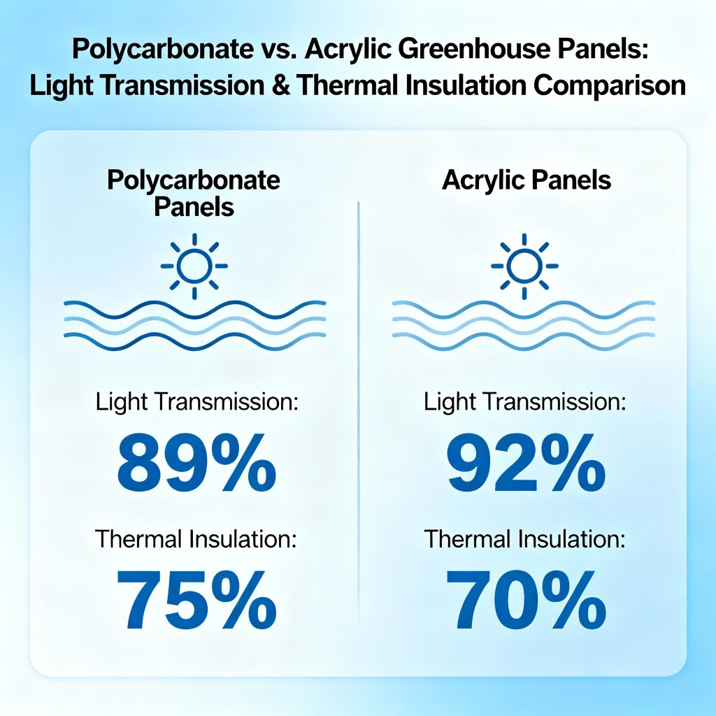 Light Transmission and Thermal Performance